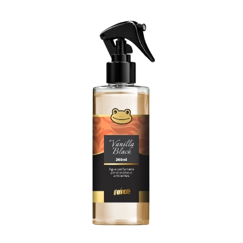 Água Perfumada para Tecidos e Ambientes Vanilla Black 260ml