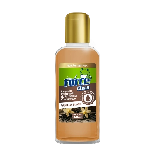 limpador Perfumado Force Clean Vanilla Black 140ml