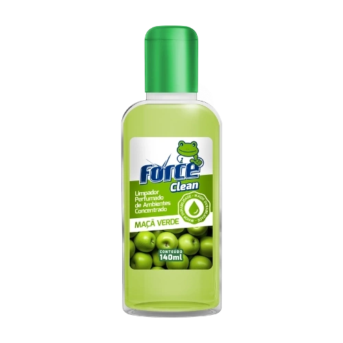 Limpador Perfumado Force Clean Maçã Verde 140ml