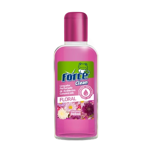 Limpador Perfumado Force Clean Floral 140ml