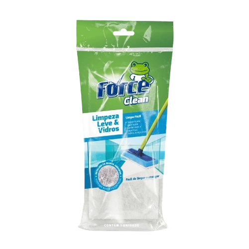 Mop Limpa Fácil Limpeza Leve & Vidros Force Clean
